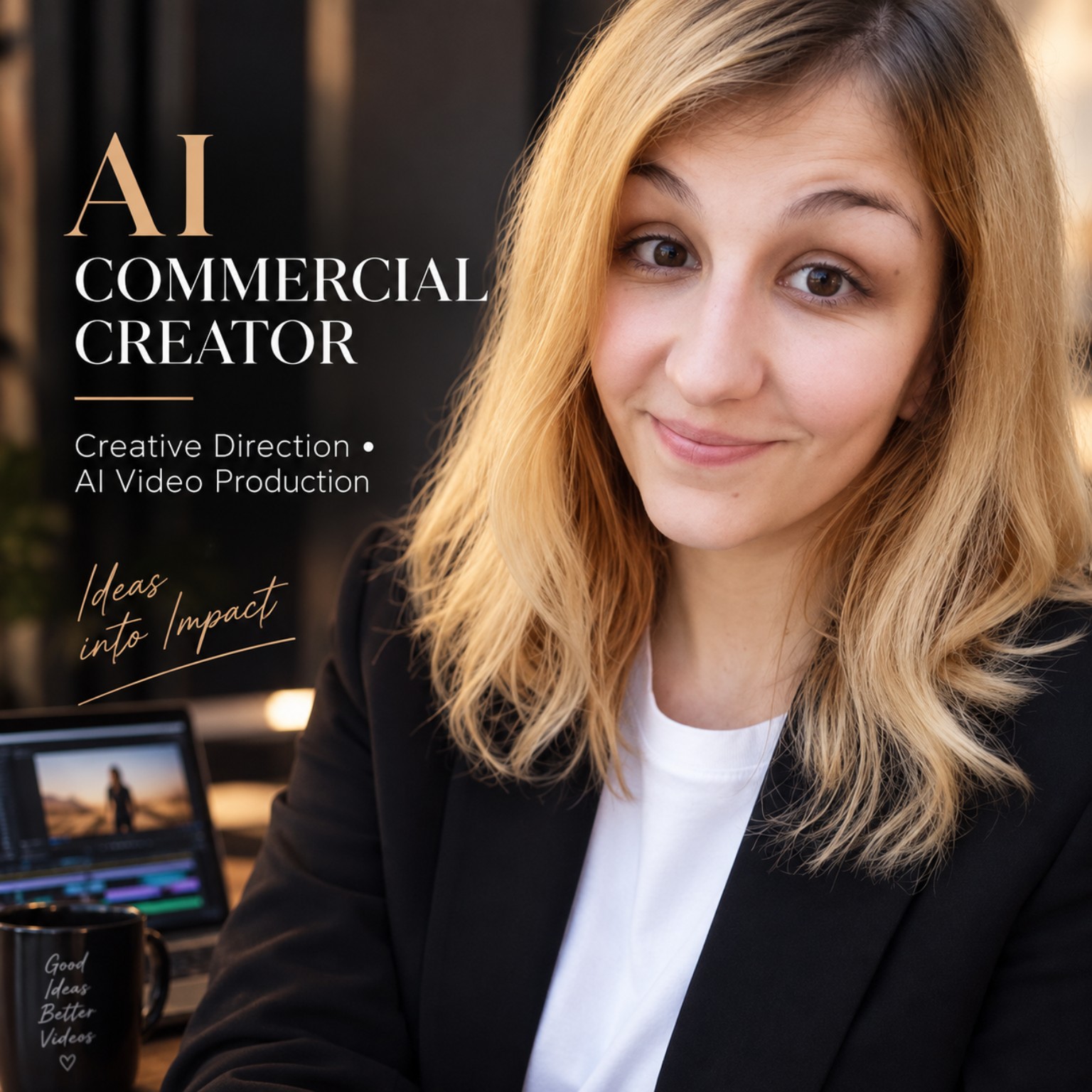 Adelina Kolner — AI Commercial Creator
